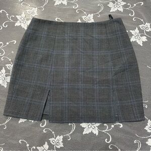 Aritzia Sunday Best Mandy Plaid Mini Skirt Sz 2